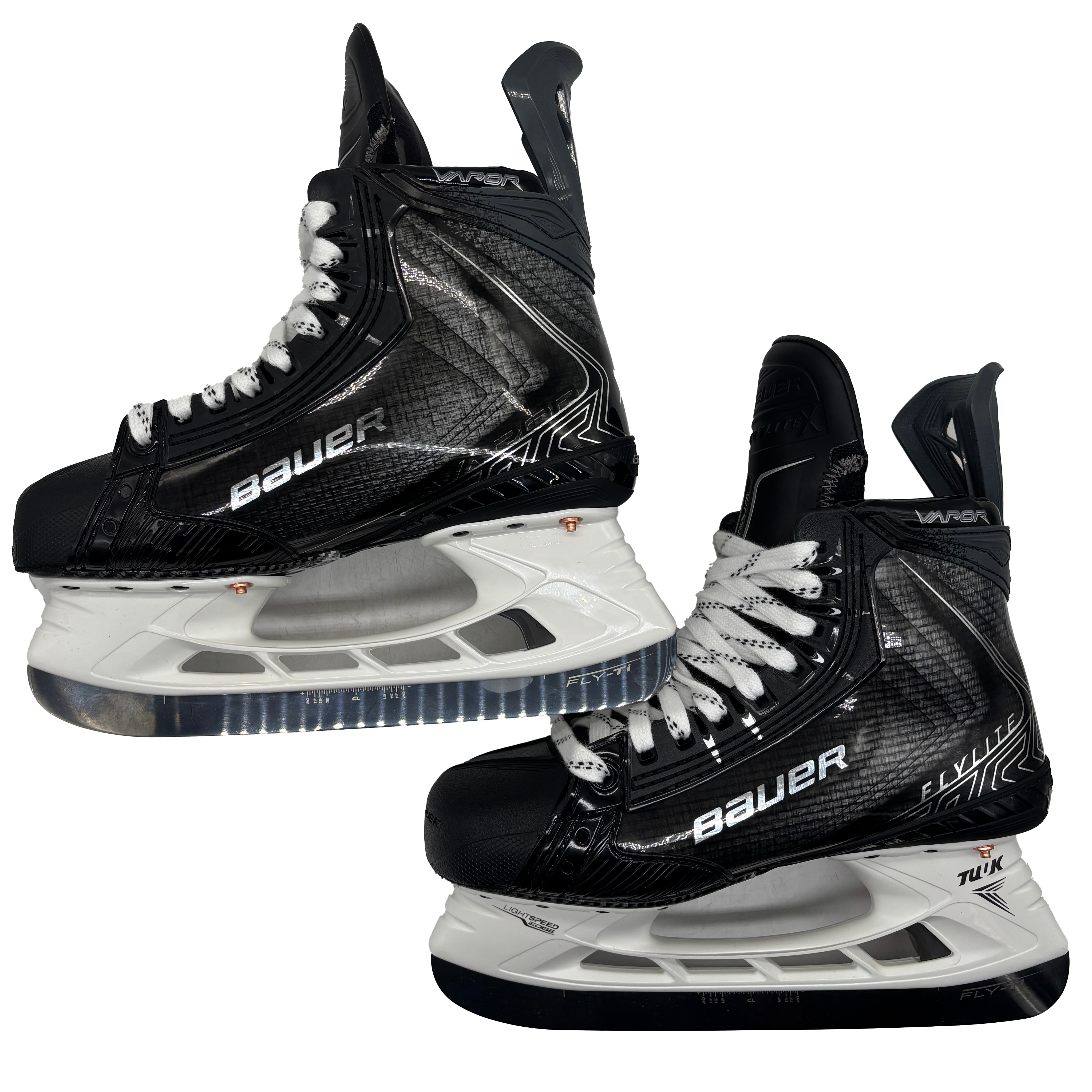 Bauer Vapor Flylite - Pro Stock Hockey Skates - Size L:5.5 R:5.25