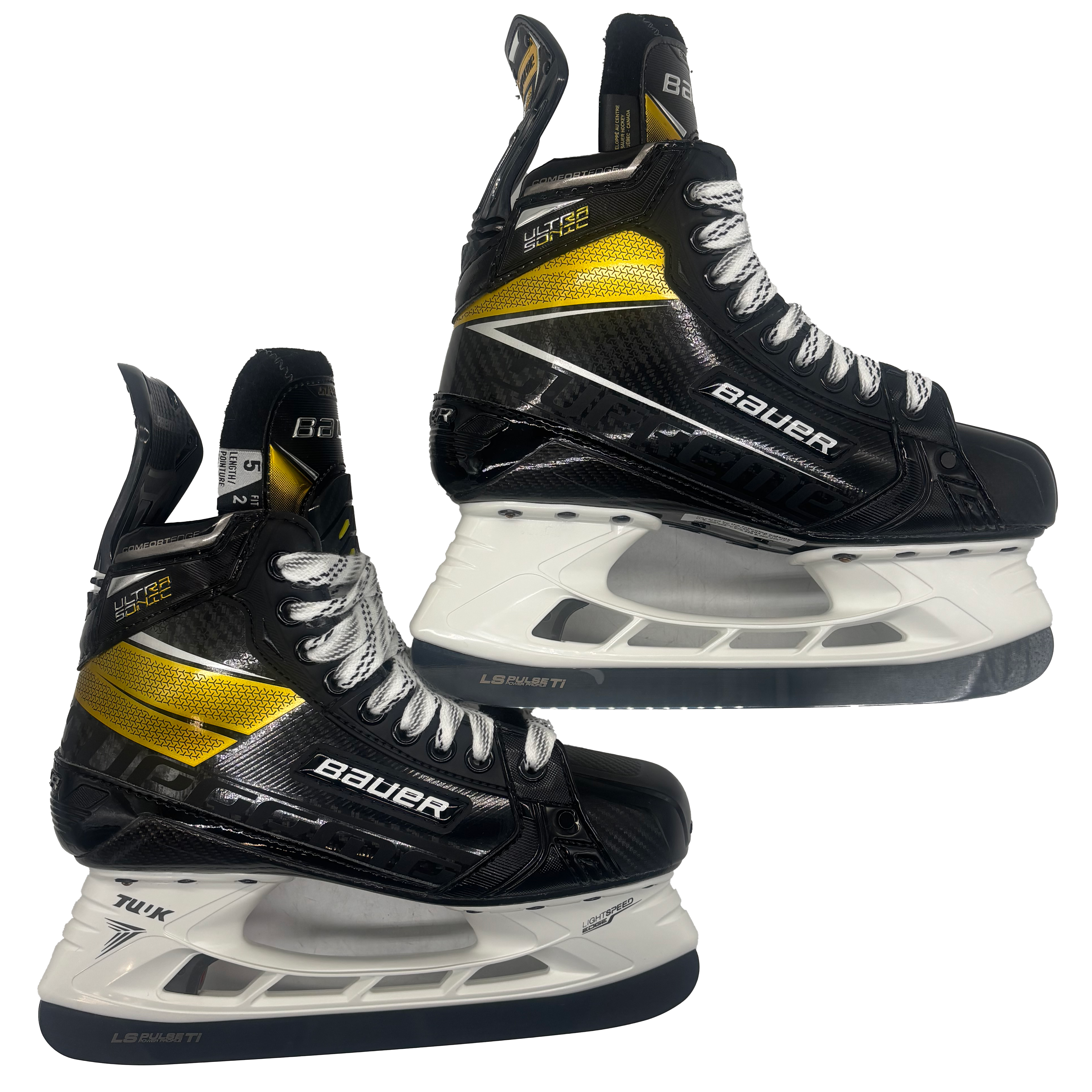 Bauer Supreme Ultrasonic - Pro Stock Hockey Skates - Size 5 Fit 2