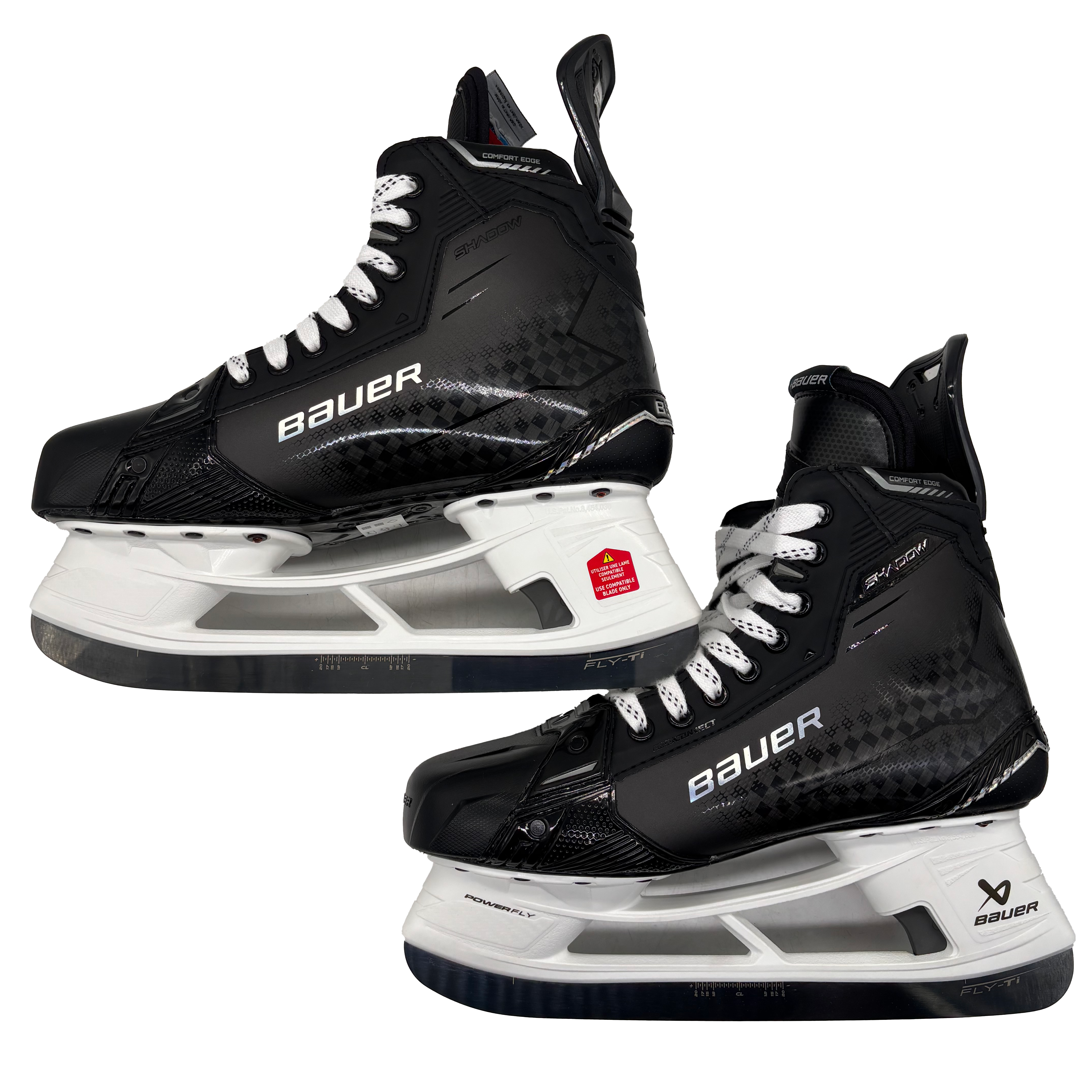 Bauer Supreme Shadow - Pro Stock Hockey Skates - Size L:10 R:9.75
