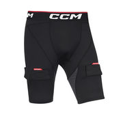 CCM - Short de compression pour senior (noir)