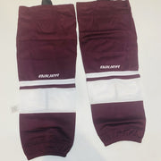 Nouveauté - Chaussettes d'entraînement Bauer Premium (bordeaux/blanc)