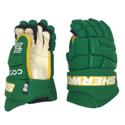 Sherwood Code Encrypt 1 - Gants d'équipe - Minnesota Wild (vert/jaune)