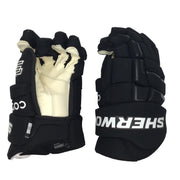 Sherwood Code Encrypt 1 – Gants d'équipe – Flames de Calgary (noir)
