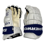 Sherwood Code Encrypt 1 - Gants d'équipe - Tampa Bay Lightning (blanc/bleu)