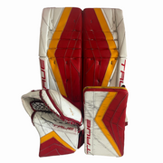 True Catalyst PX3 - Ensemble de gardien de but Pro Stock d'occasion (rouge/jaune/blanc)