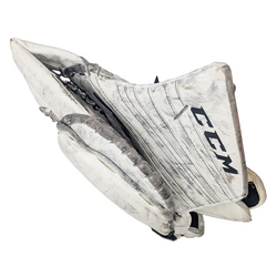 CCM Premier - Used  Full-Right Pro Stock Goalie Glove (White)