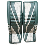 CCM Extreme Flex 3 - Jambières de gardien de but Pro Stock d'occasion - (Vert/Blanc)