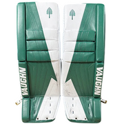 Jambières de gardien de but Vaughn Velocity V9 d'occasion (vertes/blanches)