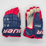 Bauer Pro Series - Used Pro Stock Glove (Navy/Red)