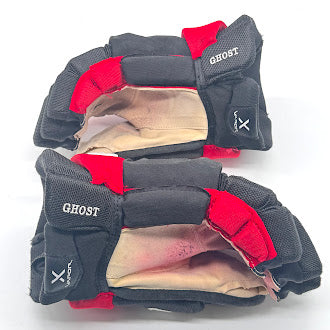 Bauer Vapor Hyperlite - Used NHL Pro Stock Glove - Shayne Gostisbehere (Black/Red)