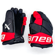 Bauer Vapor Hyperlite - Gant d'occasion NHL Pro Stock - Hurricanes de la Caroline (noir/rouge) n° 2
