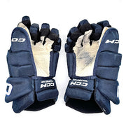Gants de hockey CCM HGTKXP Pro Stock d'occasion (bleu marine)