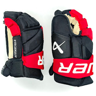 Bauer Vapor Hyperlite - Used NHL Pro Stock Glove - Andrei Svechnikov (Black/Red)