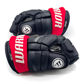Warrior Covert QR1 Pro - NHL Pro Stock Glove - Sebastian Aho (Black/Red)