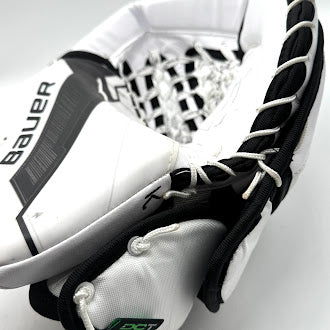 Used - Bauer Supreme Shadow - Pro Stock Goalie Glove (White/Black)