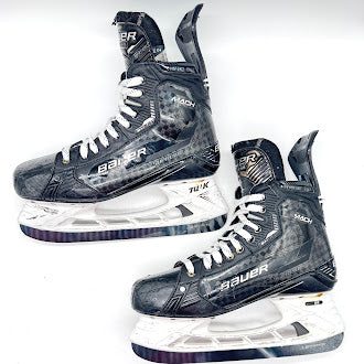 Used - Bauer Supreme Mach Pro Stock Hockey Skates - Size 9 Fit 2