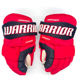 Warrior Covert QRE Pro - NHL Used Pro Stock Glove - William Carrier (Red/Black)