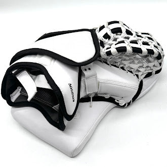 Used - Bauer Supreme Shadow - Pro Stock Goalie Glove (White/Black)