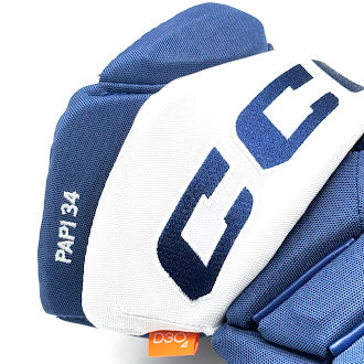 CCM HGPJSXP - NHL Pro Stock Hockey Glove - Auston Matthews (Blue/White)