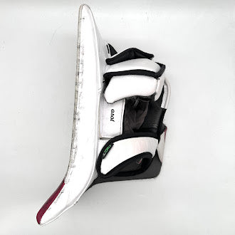 Used - Bauer Supreme Shadow Pro Stock Goalie Full Set (White/Burgundy/Black)