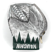 Vaughn Velocity V10 - Used NCAA  Pro Stock Goalie Glove (White/Green)