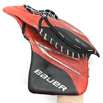 Bauer Vapor X5 Pro - Used NCAA Goalie Glove (Orange/Black)
