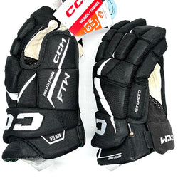CCM HGFTW - Gant de hockey Pro Stock - (Noir/Blanc)