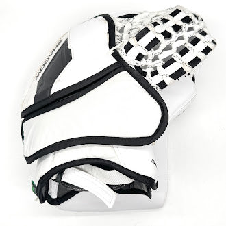 Used - Bauer Supreme Shadow - Pro Stock Goalie Glove (White/Black)