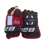 Bauer Nexus 2N - Gant Pro Stock - NCAA (marron/rouge/blanc)