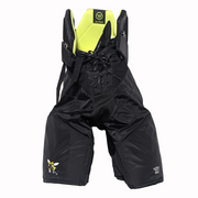 Pantalon de hockey Warrior Alpha - NCAA Pro Stock (noir/jaune/blanc)