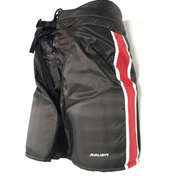 Bauer Supreme - Pantalon de hockey Pro Stock pour femme (marron/rouge/blanc)