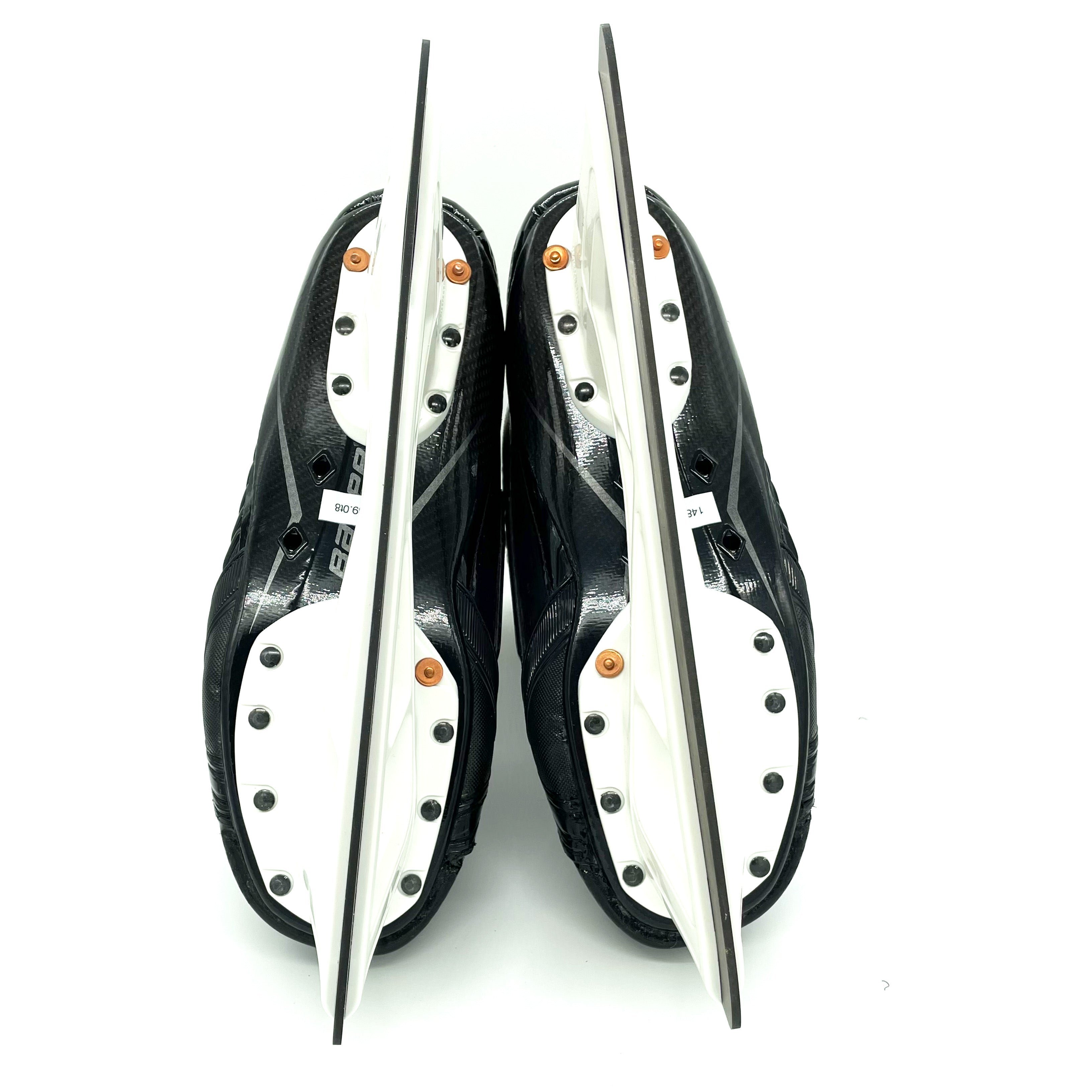 Bauer Supreme Ultrasonic - Nouveaux patins de gardien de but Pro Stock - Taille 8,25L 7,875R