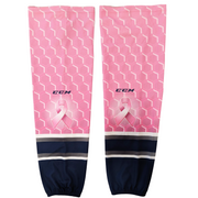 NCAA - Chaussettes de hockey CCM - (Cancer du sein)