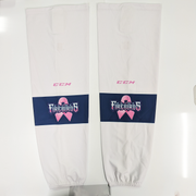 OHL - Chaussettes de hockey CCM - (Cancer du sein)
