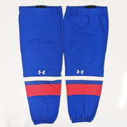 NCAA - Chaussettes de hockey Under Armour d'occasion (bleu/blanc/rouge)