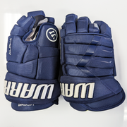 Warrior Alpha DX - Gant NHL Pro Stock - Jayson Megna (bleu marine)
