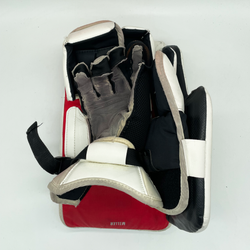 CCM Axis 2 - Bloqueur de gardien de but Pro Stock d'occasion (rouge/blanc)