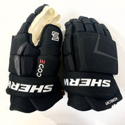 Sherwood Code V - Gant NHL Pro Stock - Travis Konecny (Noir/Blanc)