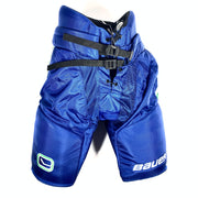 Pantalon de hockey Bauer Supreme - NHL Pro Stock - Vancouver Canucks (bleu/vert/blanc)