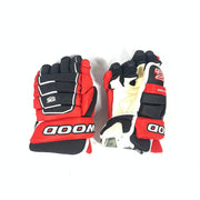 Gant de hockey senior Sherwood 9950 Pro 4 Roll (noir/rouge/blanc)