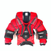 Vaughn Velocity V9 - Plastron de gardien de but Pro Stock d'occasion (rouge/noir)