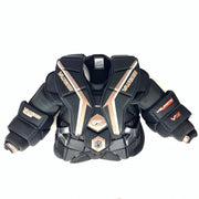 Vaughn Velocity V9 – Nouveau plastron de gardien de but Pro Stock (noir/marron)