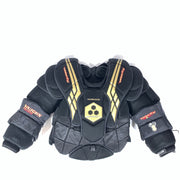 Vaughn VE8 - Plastron de gardien de but Pro Stock d'occasion (noir/or)