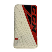 CCM Extreme Flex 4 - Nouveau bloqueur de gardien de but Pro Stock - (Blanc/Rouge/Noir)