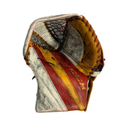 CCM Extreme Flex 5 - Gant de gardien de but Pro Stock d'occasion - (Rouge/Jaune/Blanc)