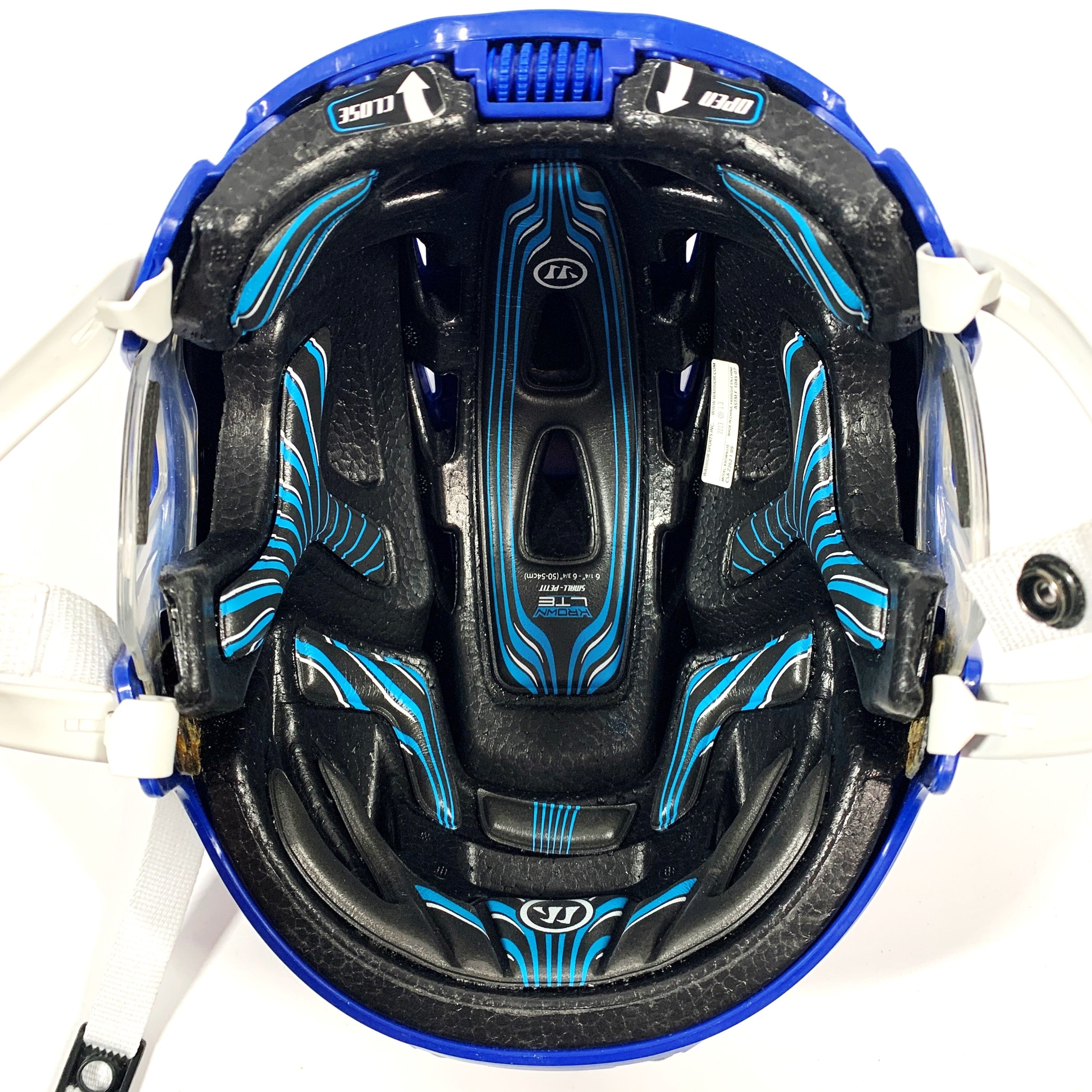 Warrior Krown - Hockey Helmet (Blue)