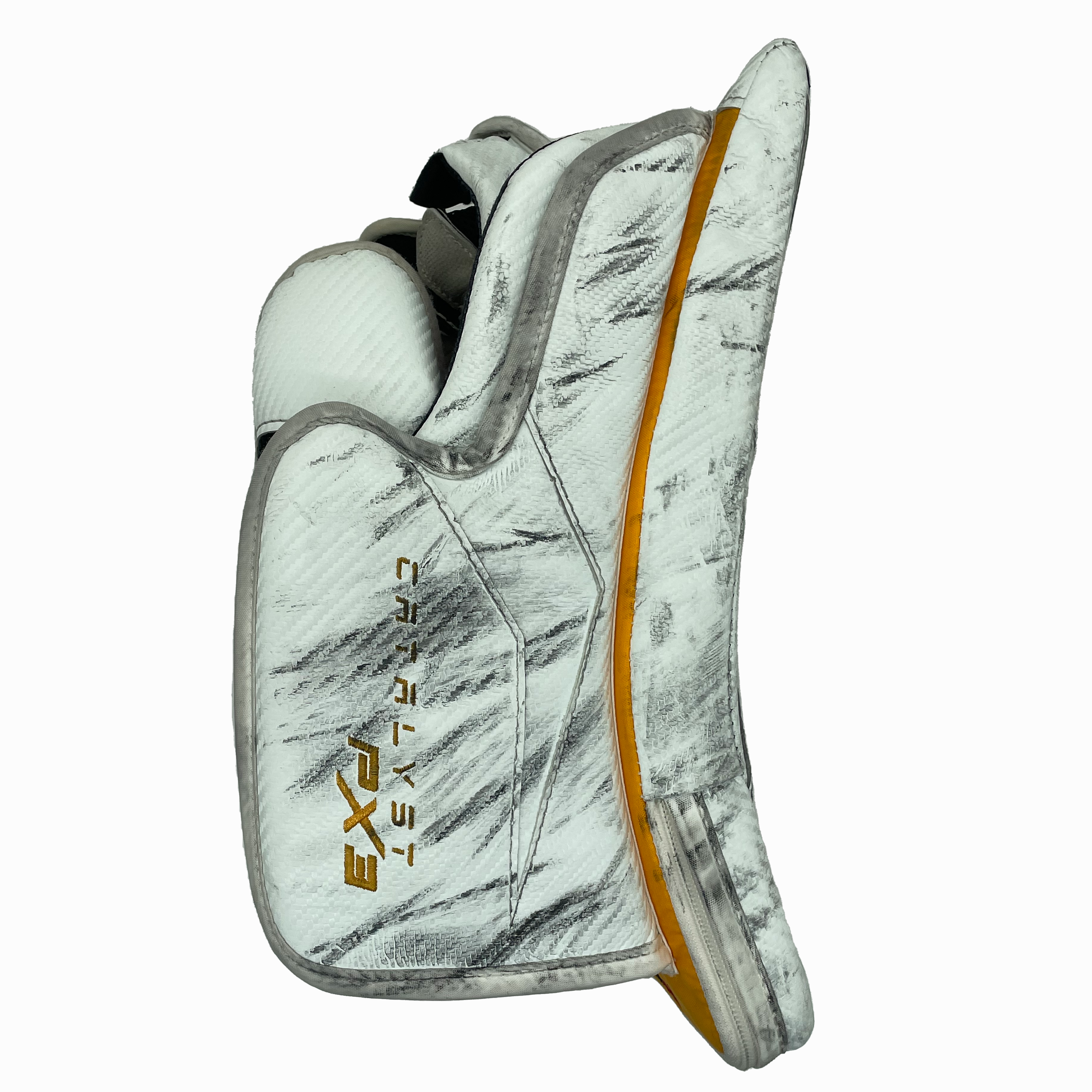 True Catalyst PX3 - Ensemble de gardien de but Pro Stock d'occasion (blanc/jaune/noir)