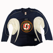 AHL - Maillot d'entraînement CCM d'occasion - Stockton Heat (bleu)