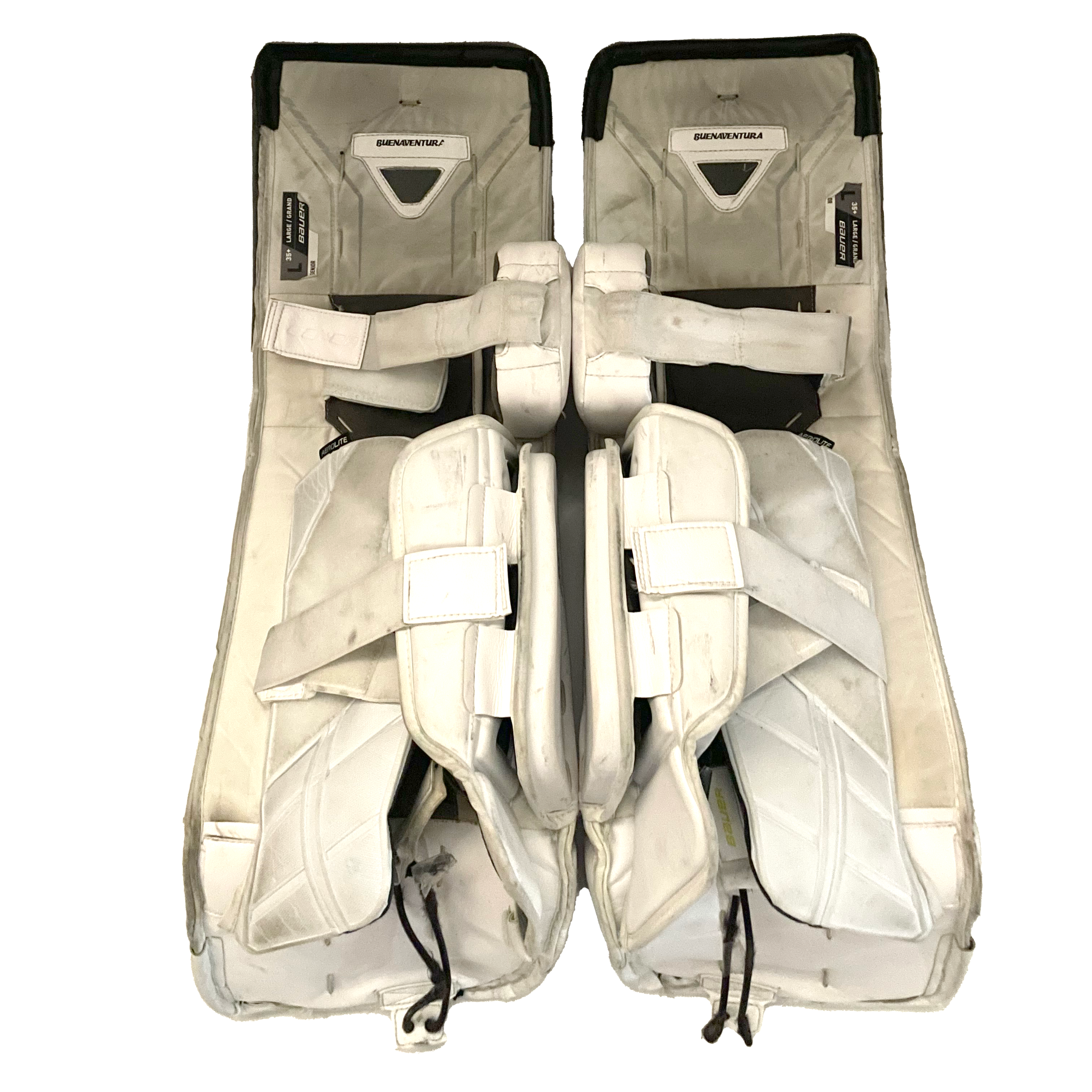 Bauer Supreme Mach - Jambières de gardien de but Pro Stock d'occasion (ensemble complet)
