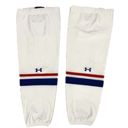 NCAA - Chaussette Under Armour Pro Game d'occasion (rayures fines blanches/bleues/rouges)